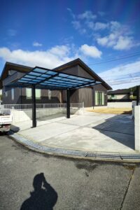 土間コンクリート、土、整地、真砂土、 令和建設、外構工事、エクステリア